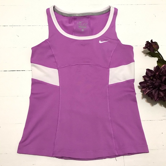 Nike Women's Tennis Dri-Fit Active Stretch Tank Top Size Medium - Picture 3 of 7